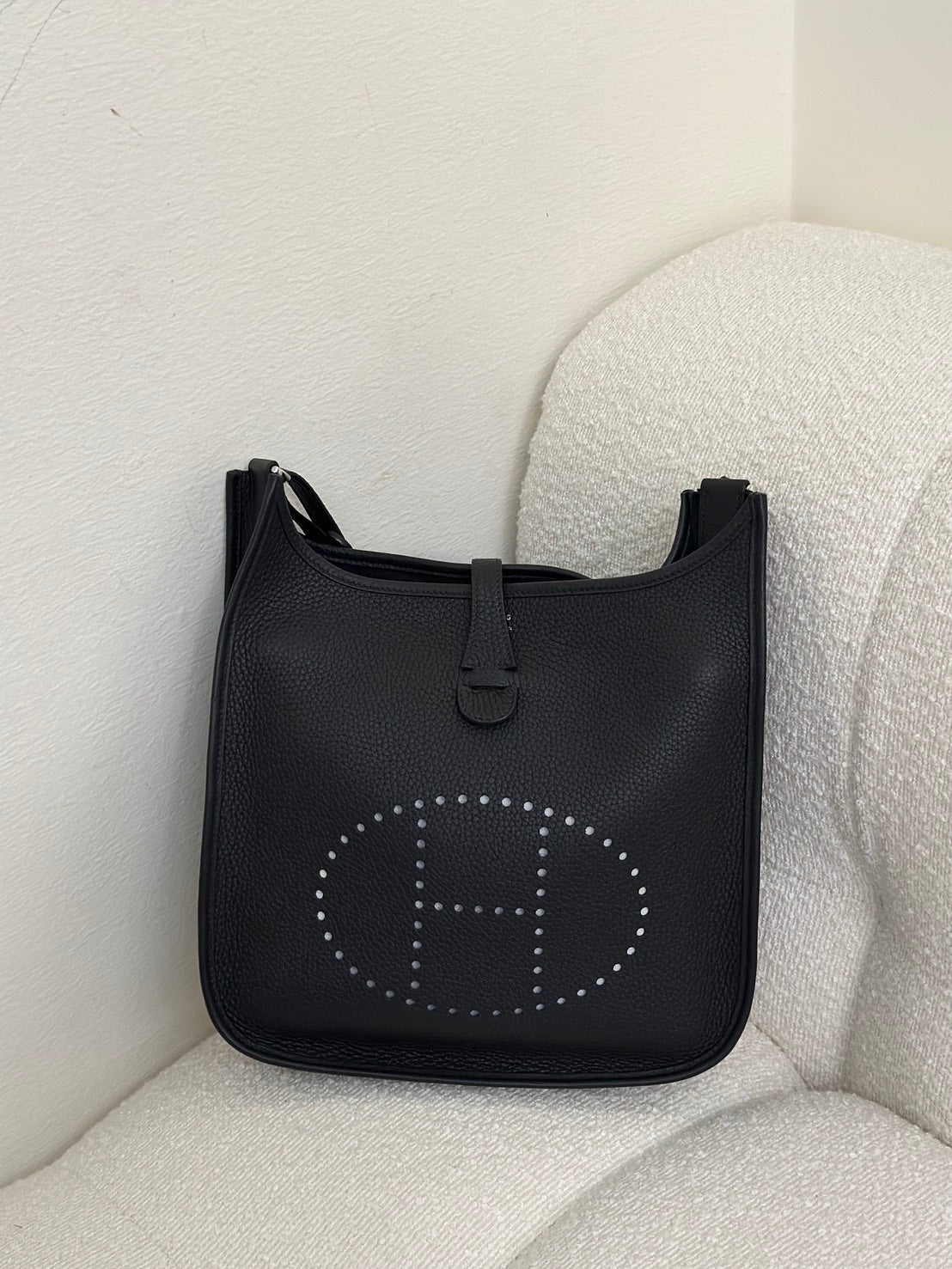 HERMES Evelyne 29 - 黑銀