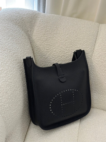 HERMES Evelyne 29 - 黑銀