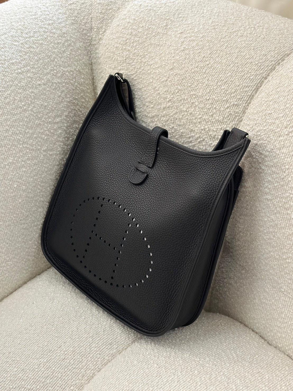 HERMES Evelyne 29 - 黑銀