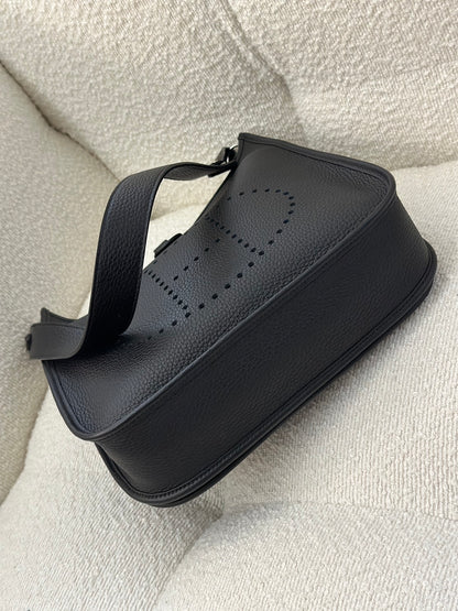 HERMES Evelyne 29 - 黑銀