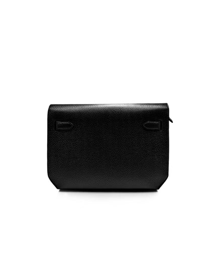 HERMES Kelly depeches 25手包 - 黑金 B