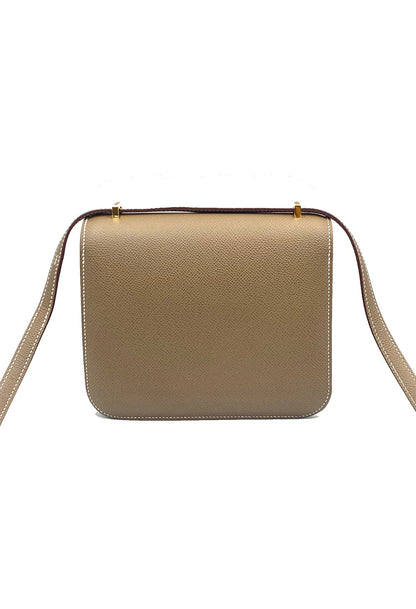 HERMES Mini Constance 19 - 灰金