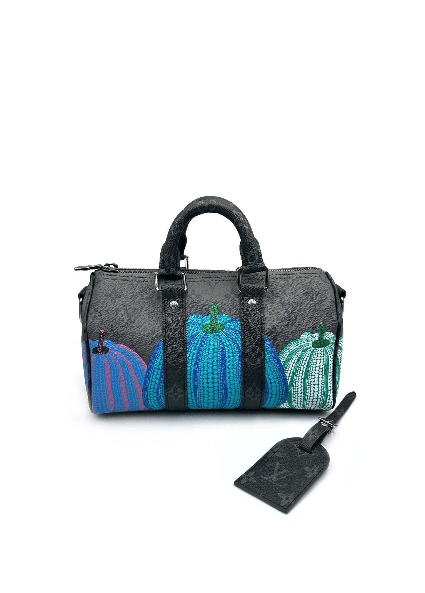 LOUIS VUITTON X 草間彌生聯名款Keepall 25 - 彩色南瓜