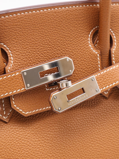 HERMES Birkin 30 - Gold 37 金棕銀 🄹
