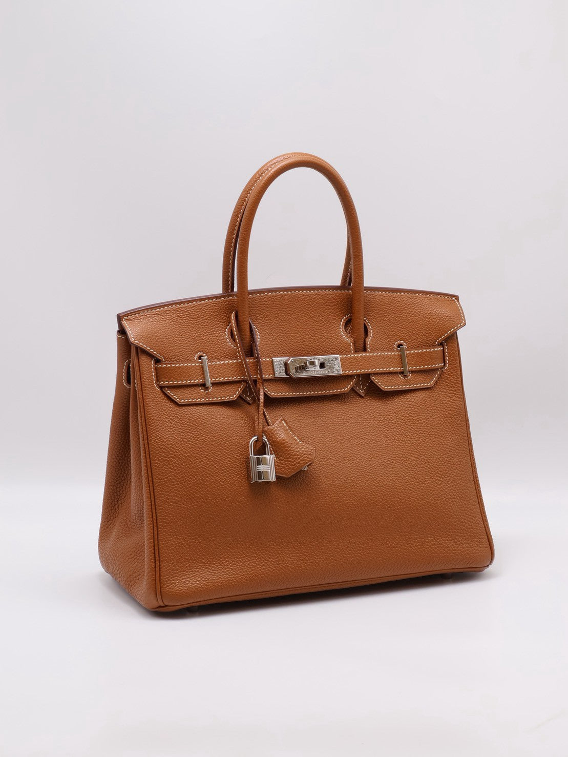 HERMES Birkin 30 - Gold 37 金棕銀 🄹