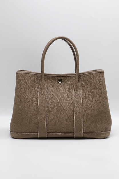 HERMES Garden Party 30 - Etoupe 18 大象灰 B