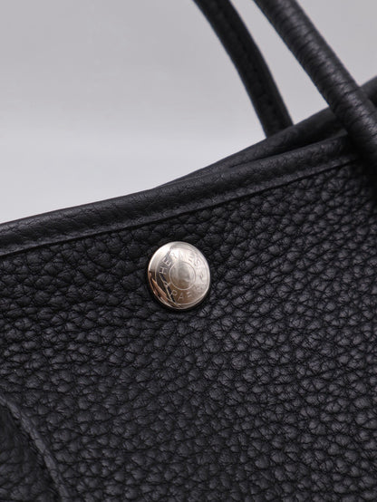 HERMES Garden Party 30 - Noir 89 黑 B