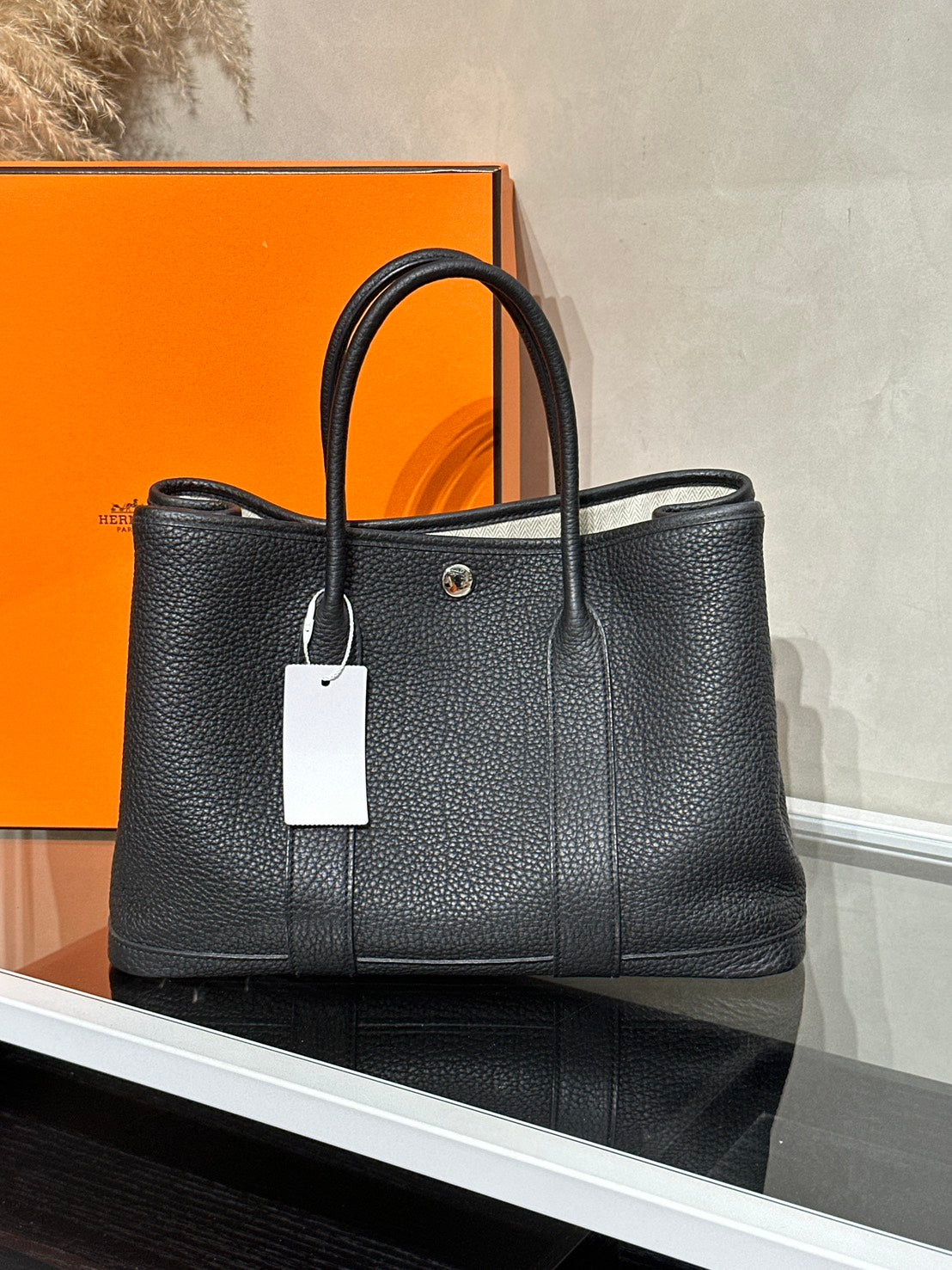 HERMES Garden Party 30 - Noir 89 黑 B