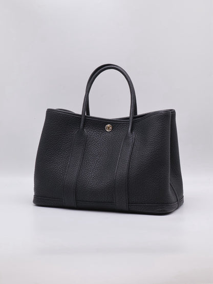 HERMES Garden Party 30 - Noir 89 黑 B