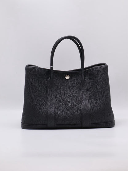 HERMES Garden Party 30 - Noir 89 黑 B