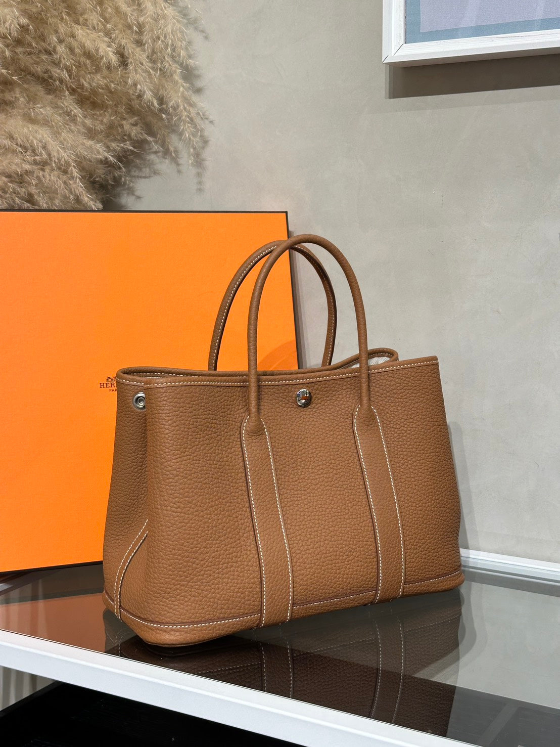 HERMES Garden Party 30 - 金棕 W