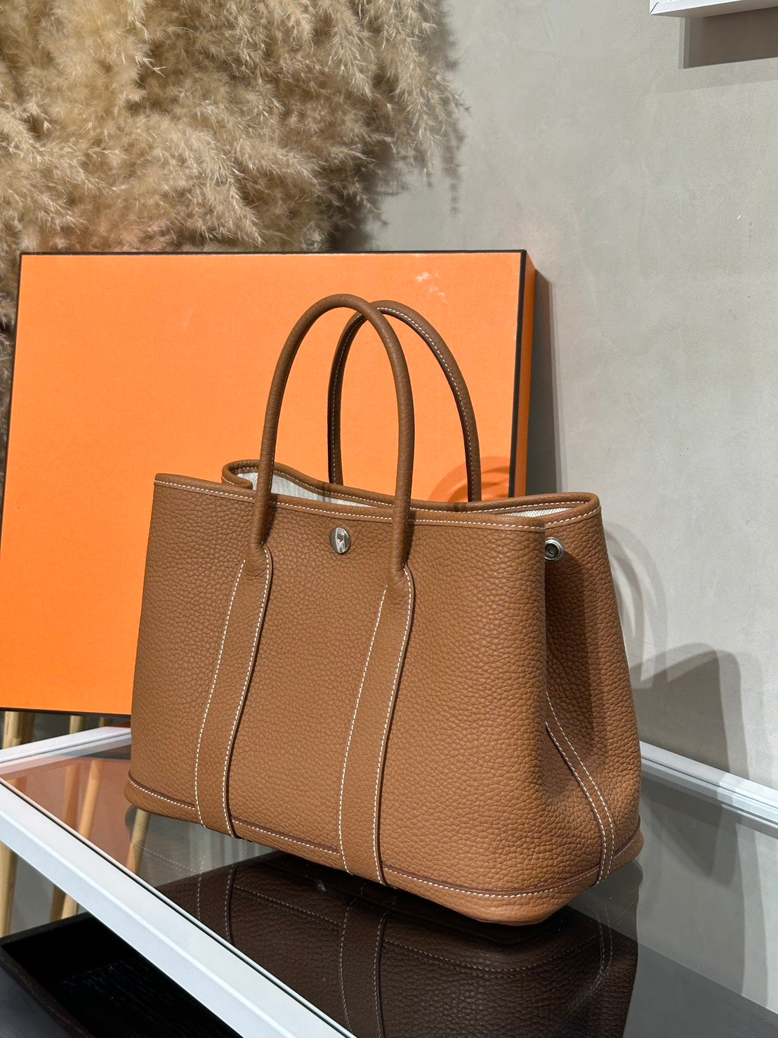HERMES Garden Party 30 - 金棕 W