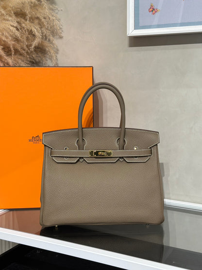 HERMES Birkin 30 - 大象灰金 U