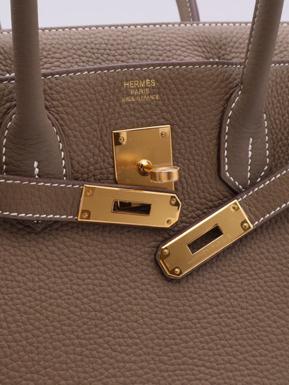 HERMES Birkin 30 - Etoupe 18 大象灰金 U
