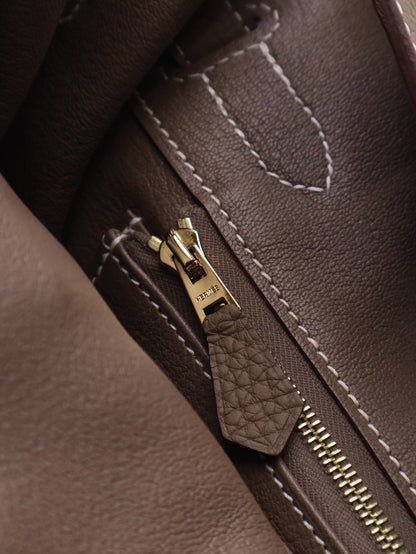 HERMES Birkin 30 - Etoupe 18 大象灰金 U