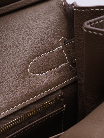 HERMES Birkin 30 - Etoupe 18 大象灰金 U