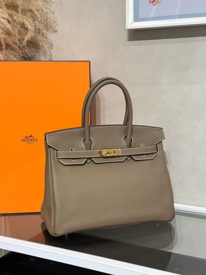 HERMES Birkin 30 - 大象灰金 U