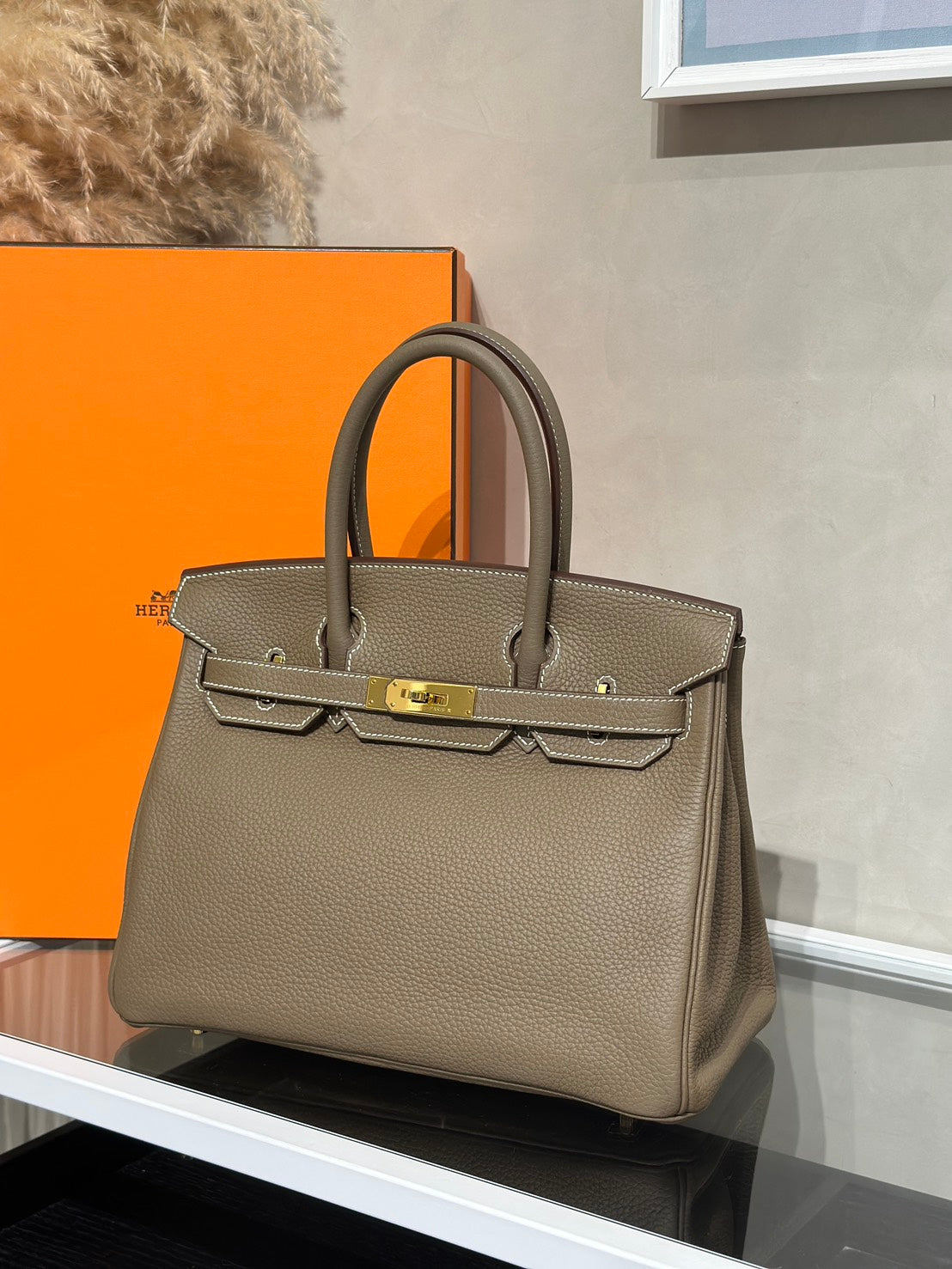 HERMES Birkin 30 - 大象灰金 U