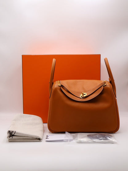 HERMES Lindy 30 - Toffee 1H 太妃金 A