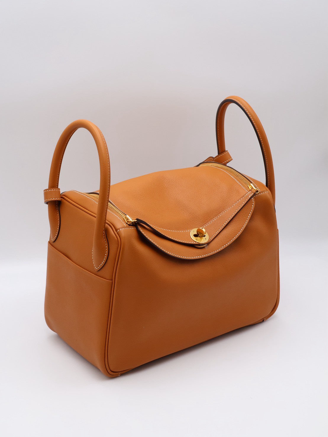 HERMES Lindy 30 - Toffee 1H 太妃金 A