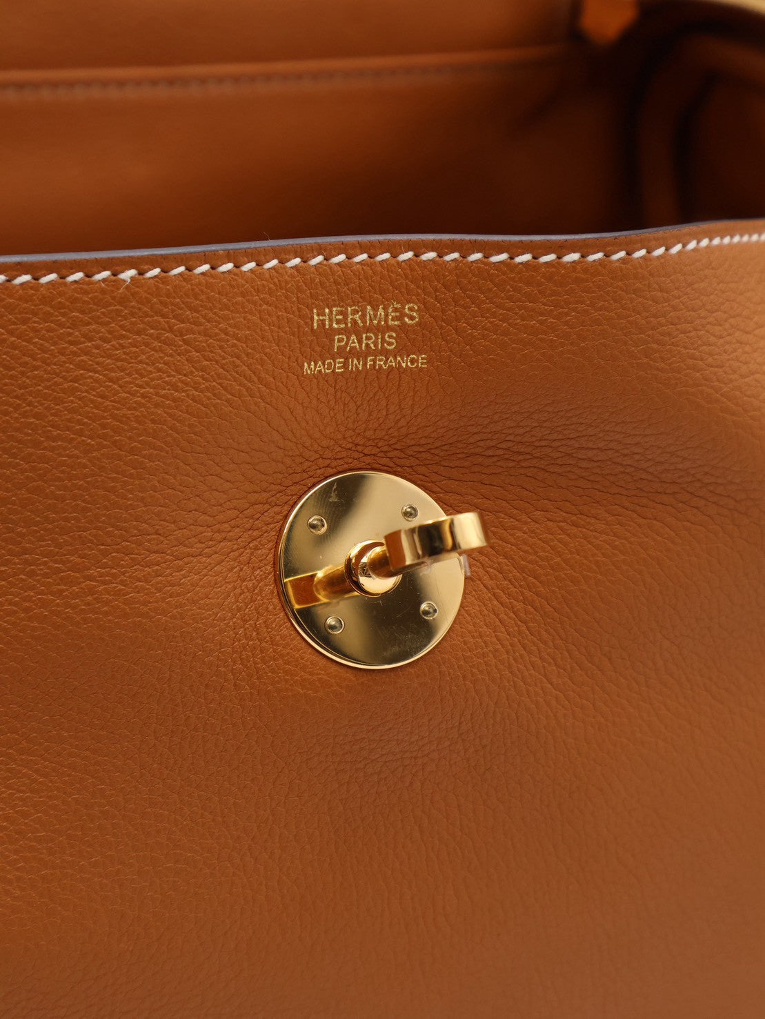HERMES Lindy 30 - Toffee 1H 太妃金 A