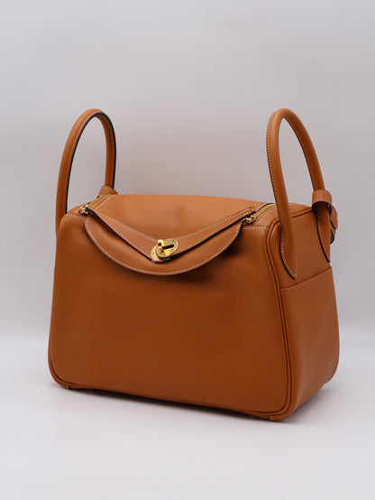 HERMES Lindy 30 - Toffee 1H 太妃金 A