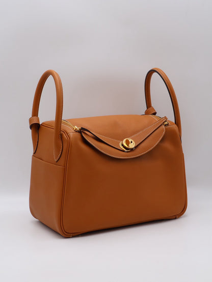 HERMES Lindy 30 - Toffee 1H 太妃金 A