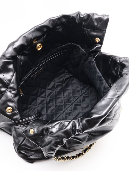 CHANEL 22 Bag - 中號黑金