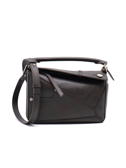 LOEWE Panta puzzle - 小號深咖啡
