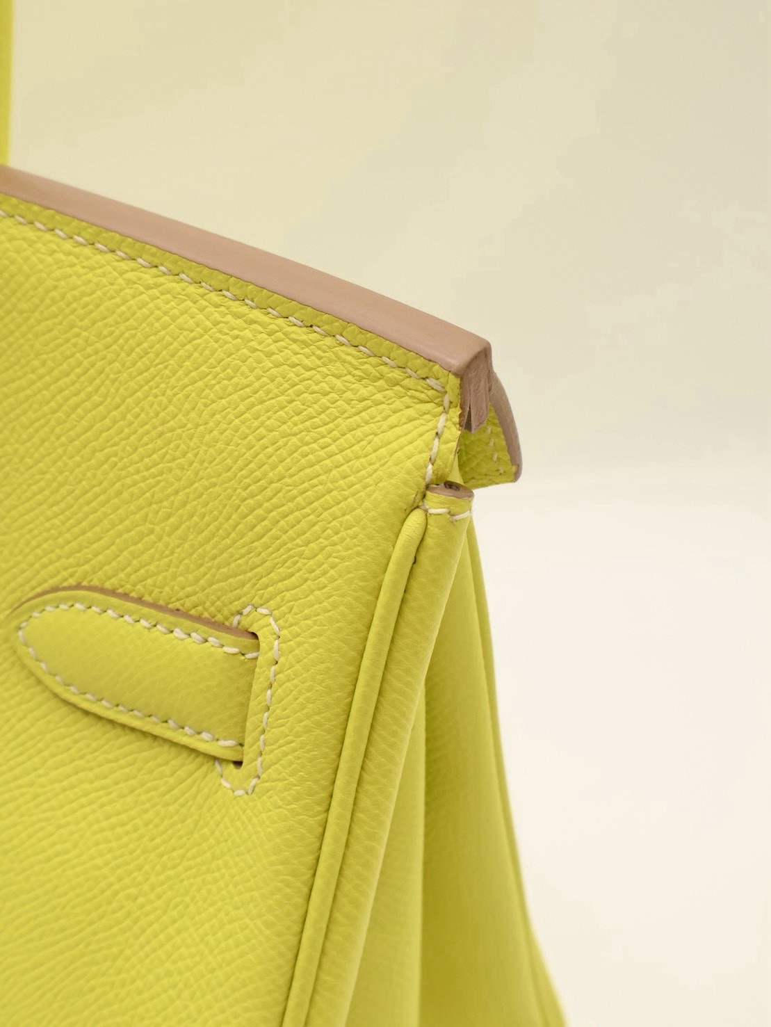 HERMES Birkin 30 - Lime 9R 檸檬黃銀 🄽
