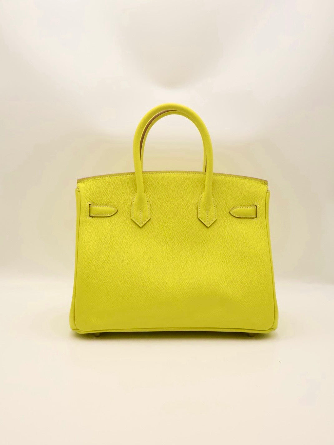 HERMES Birkin 30 - Lime 9R 檸檬黃銀 🄽
