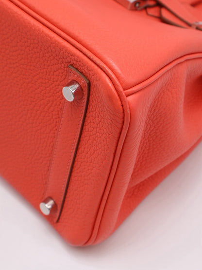 HERMES Birkin 30 - Rose Texas 0E 德克薩斯粉銀 🅁