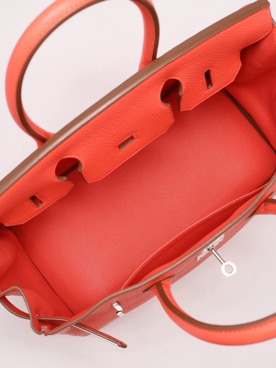 HERMES Birkin 30 - Rose Texas 0E 德克薩斯粉銀 🅁