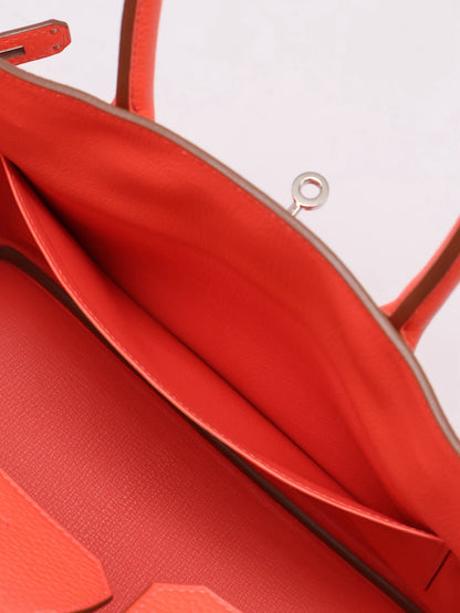 HERMES Birkin 30 - Rose Texas 0E 德克薩斯粉銀 🅁