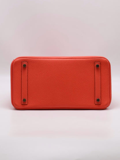 HERMES Birkin 30 - Rose Texas 0E 德克薩斯粉銀 🅁