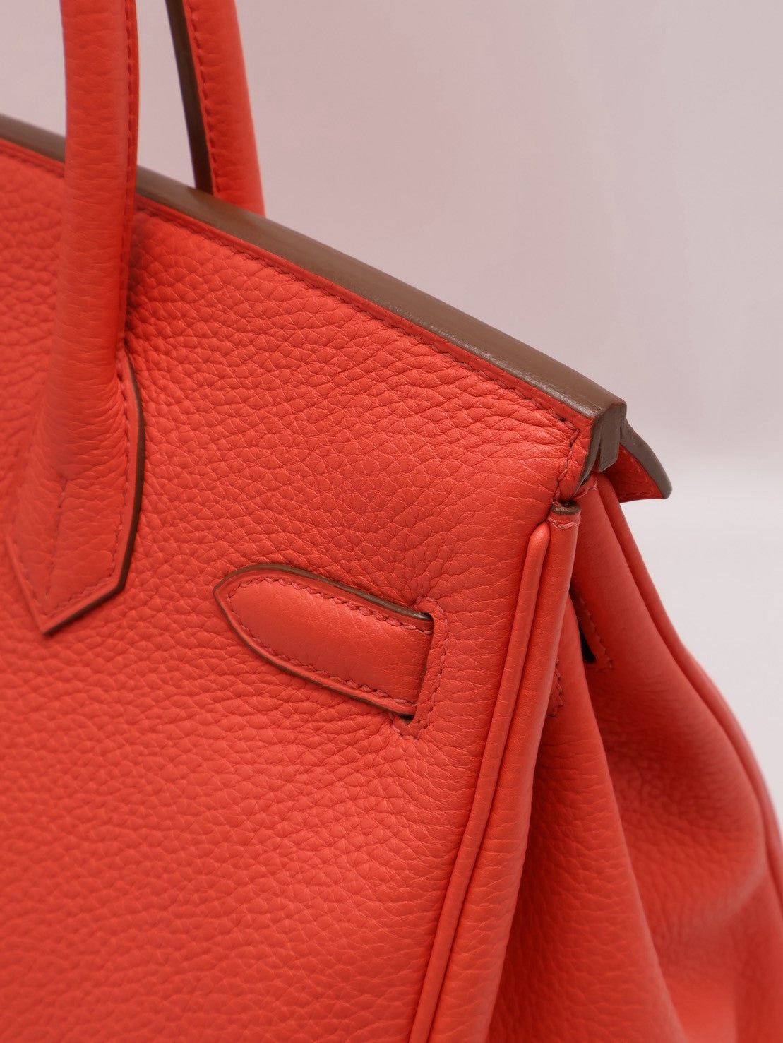 HERMES Birkin 30 - Rose Texas 0E 德克薩斯粉銀 🅁