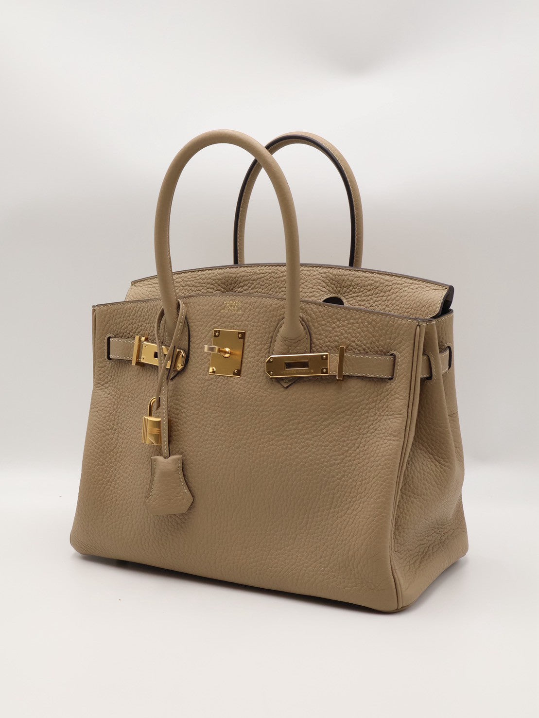 HERMES Birkin 30 - 風衣灰金 Z