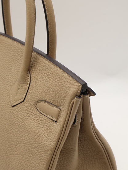 HERMES Birkin 30 - 風衣灰金 Z