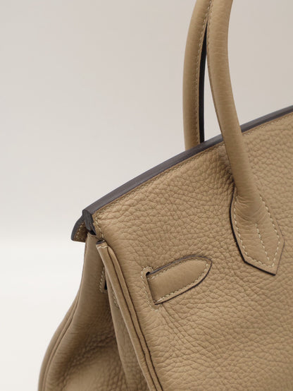 HERMES Birkin 30 - 風衣灰金 Z