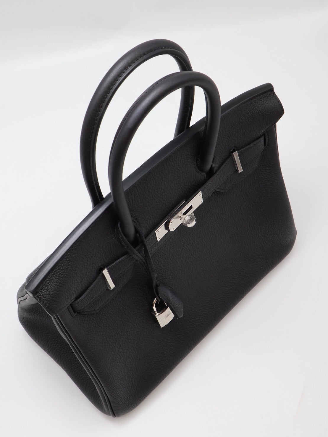 HERMES Birkin 30 - Noir 89 黑銀 G
