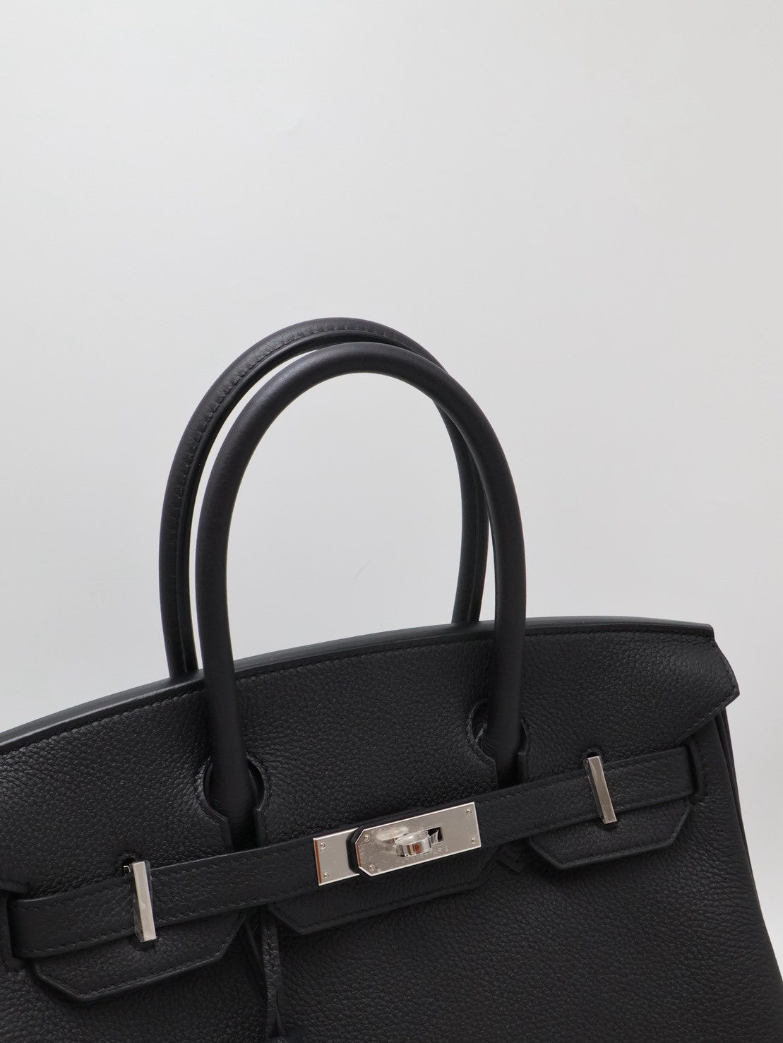 HERMES Birkin 30 - Noir 89 黑銀 G