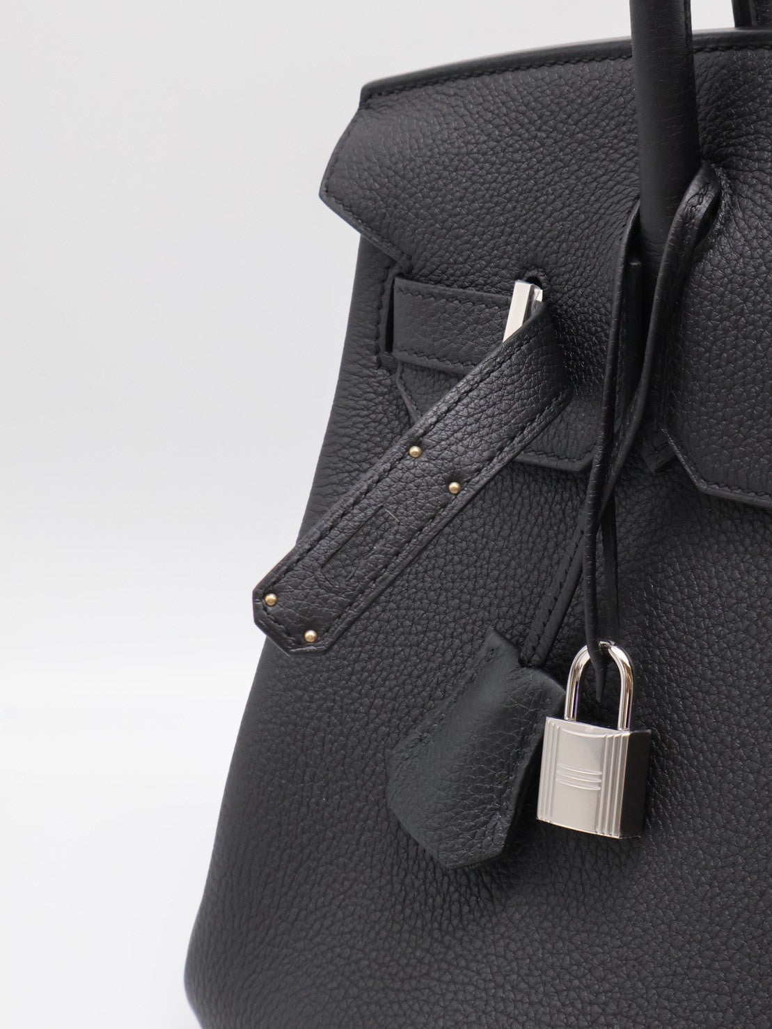 HERMES Birkin 30 - Noir 89 黑銀 G