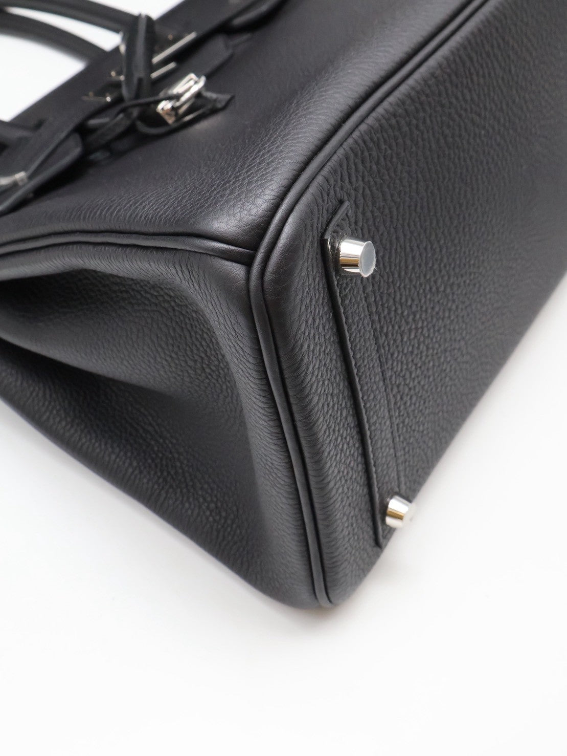 HERMES Birkin 30 - Noir 89 黑銀 G