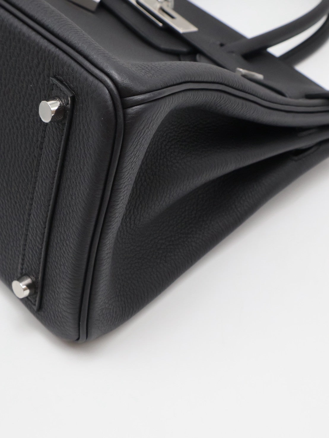 HERMES Birkin 30 - Noir 89 黑銀 G