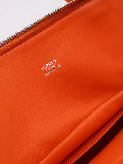 HERMES Bolide 31 - Orange 93 愛馬仕橘銀 T