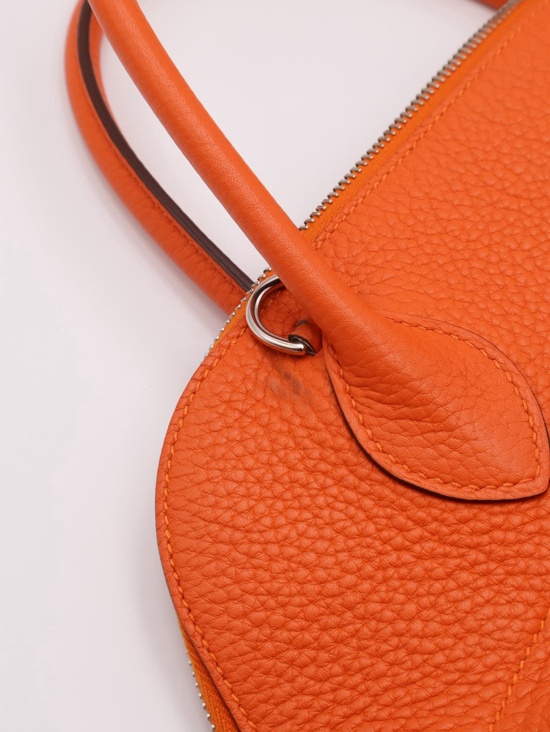 HERMES Bolide 31 - Orange 93 愛馬仕橘銀 T