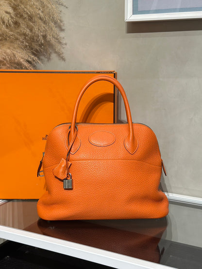 HERMES Bolide 31 - Orange 93 愛馬仕橘銀 T