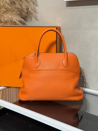 HERMES Bolide 31 - Orange 93 愛馬仕橘銀 T