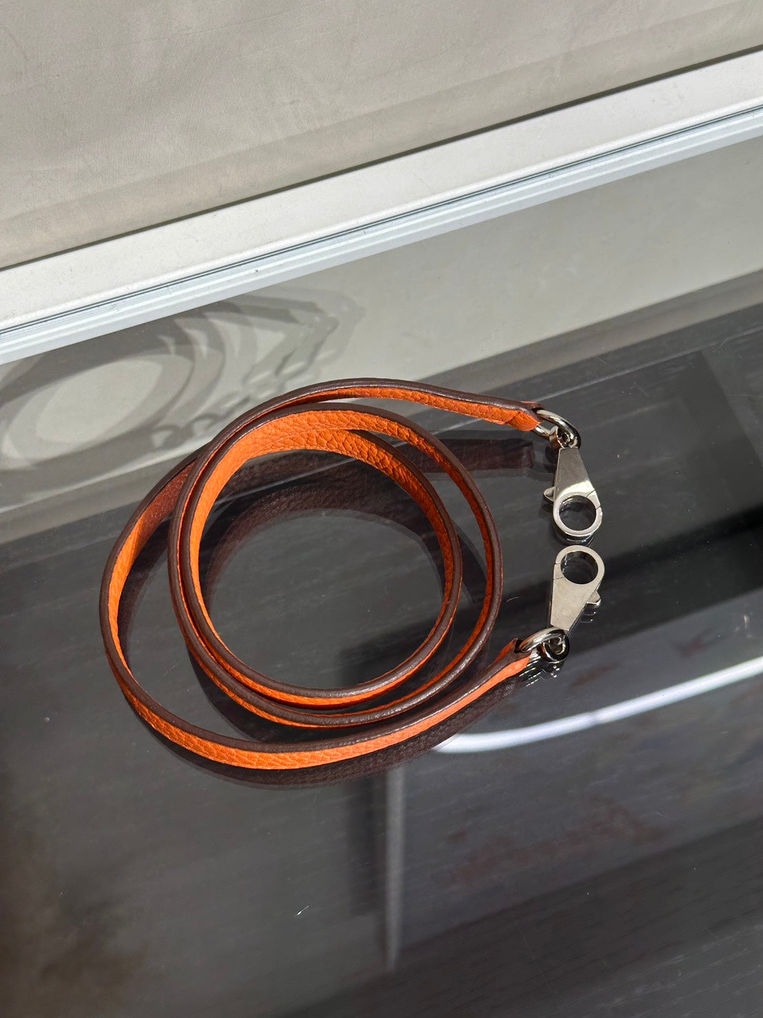 HERMES Bolide 31 - Orange 93 愛馬仕橘銀 T