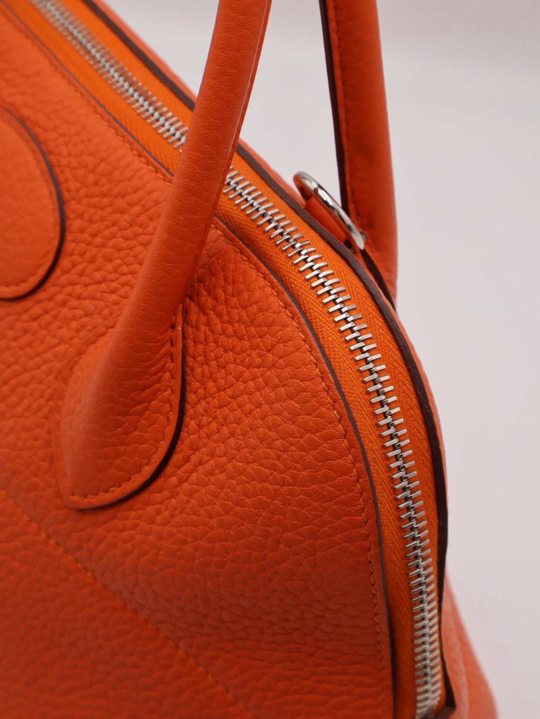 HERMES Bolide 31 - Orange 93 愛馬仕橘銀 T